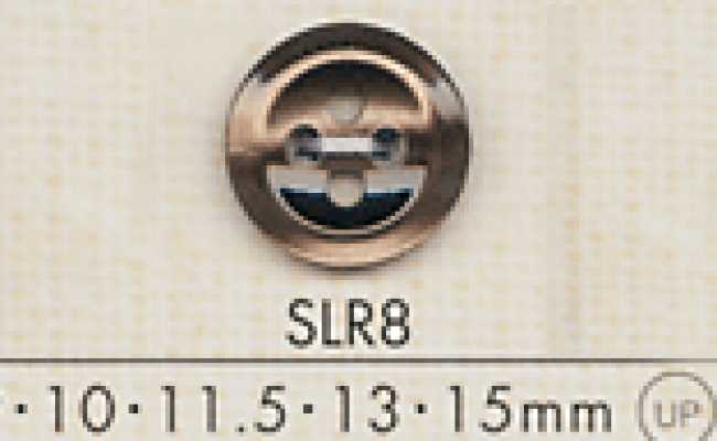 SLR8 DAIYA BUTTONS Botão de poliéster com aparência de concha