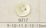 SLT17 DAIYA BUTTONS Botão de poliéster tipo concha