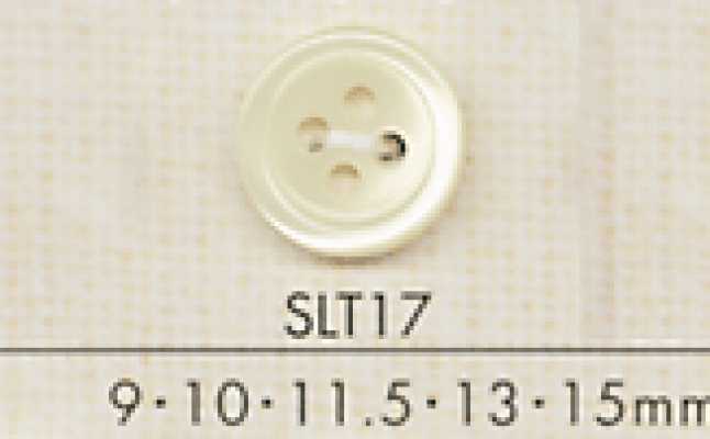 SLT17 DAIYA BUTTONS Botão de poliéster tipo concha