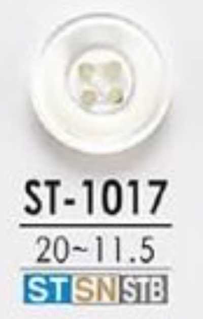 ST1017 Botão brilhante de 4 furos Takase Shell