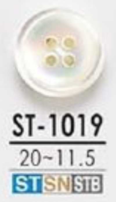 ST1019 Botão brilhante de 4 furos Takase Shell