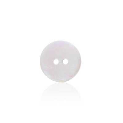 SW26 Botão branco de madrepérola de 2 furos