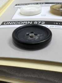 UNICORN572 [Estilo Buffalo] Botão De 4 Furos Com Borda NITTO Button subfoto