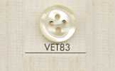 VET83 DAIYA BUTTONS Botão de poliéster estilo concha
