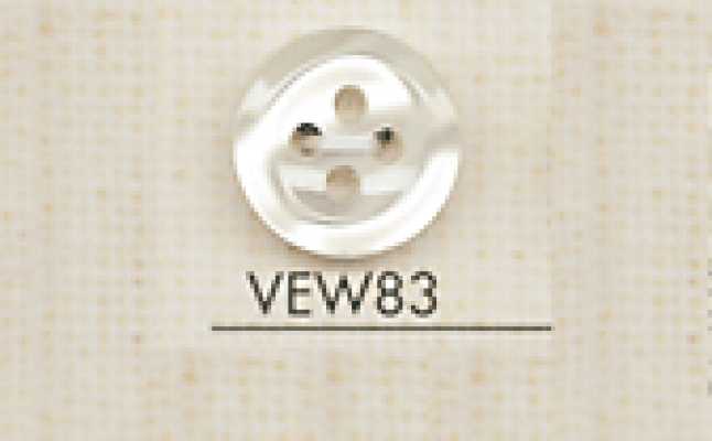 VEW83 DAIYA BUTTONS Botão de poliéster com efeito madrepérola