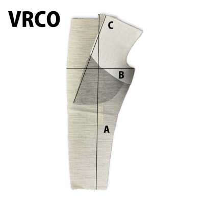 VRCO Entretela premium pré-cortada de crina para homem