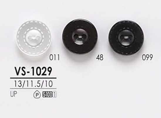 VS1029 Botões para camisa para tingimento preto