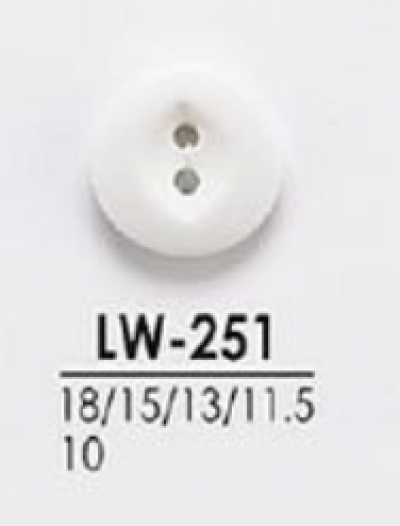 LW251 Botões para tingimento para roupas leves, como camisas e camisas polo