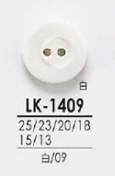 LK1409 Botões de camisas a casacos, pretos e tingíveis