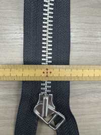 10MAC Zíper De Metal Tamanho 10 Com Extremidade Fechada Em Alumínio YKK Foto secundária