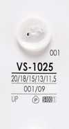 VS1025 Botões para camisa tingidos de preto