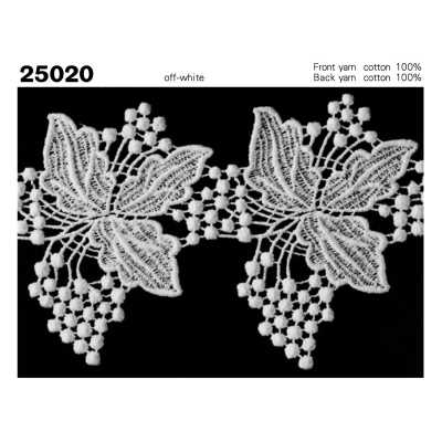 25020 Renda química, largura estreita
