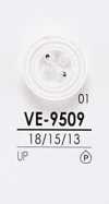 VE9509 Botões para camisa para tingimento