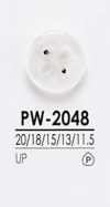 PW2048 Botão tingível para camisa