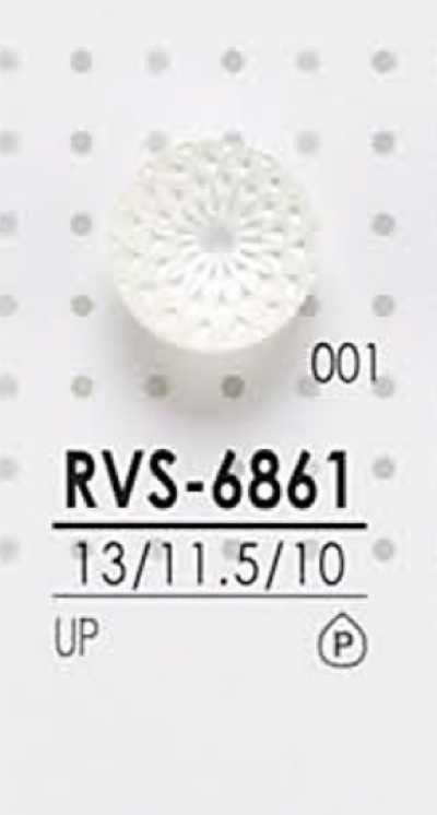 RVS6861 Botão de poliéster para tingimento