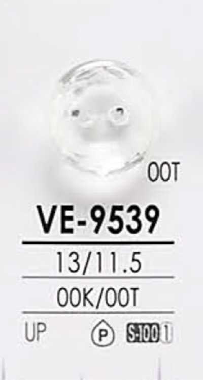 VE9539 Botão lapidado em diamante para tingimento
