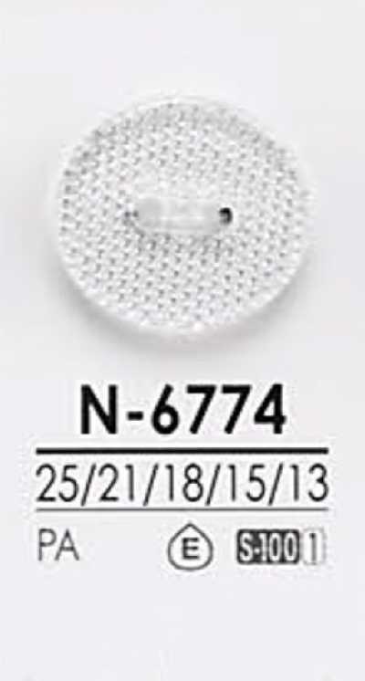 N6774 Botão com corte diamante para tingimento
