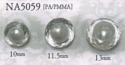 NA5059 Botão com corte em diamante