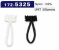 172-5325 Passador de botão, tipo cordão em corrente, comprimento total 32 mm (Qtd. 500)