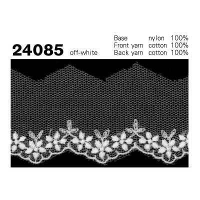 24085 Renda de tule estreita