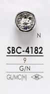SBC4182 Botão De Pedra Cristal