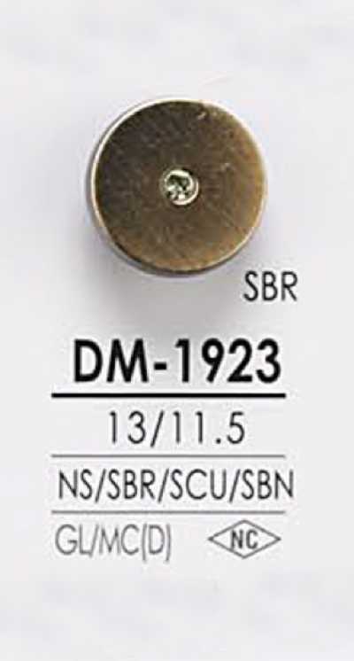 DM1923 Botão estilo pin-curl de pedra de cristal