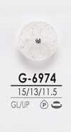G6974 Botão De Cristal Rosa Ondulado Para Tingimento