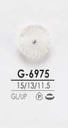 G6975 Botão De Cristal Rosa Ondulado Para Tingimento
