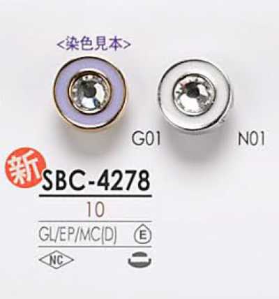 SBC4278 Botão de metal para tingimento
