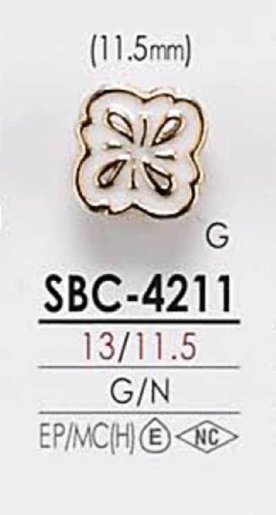 SBC4211 Botão de metal para tingimento