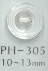 PH305 Botão Shell Com Borda Dupla