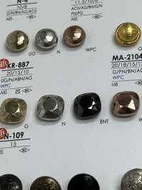 N109 Botão De Metal IRIS subfoto
