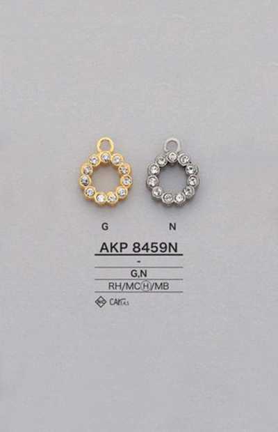 AKP8459N Puxador de zíper de strass