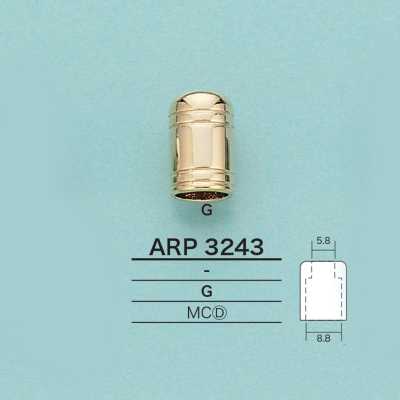 ARP3243 Terminal tubular para cordão (acabamento banhado)