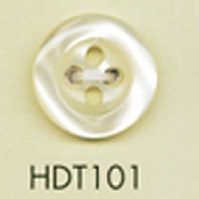 HDT101 Botão de poliéster estilo concha da série HYPER DURABLE, resistente a impactos, DAIYA BUTTONS