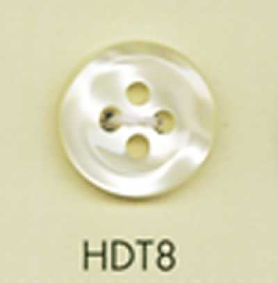 HDT8 Botão de poliéster tipo concha da série HYPER DURABLE resistente a choques DAIYA BUTTONS