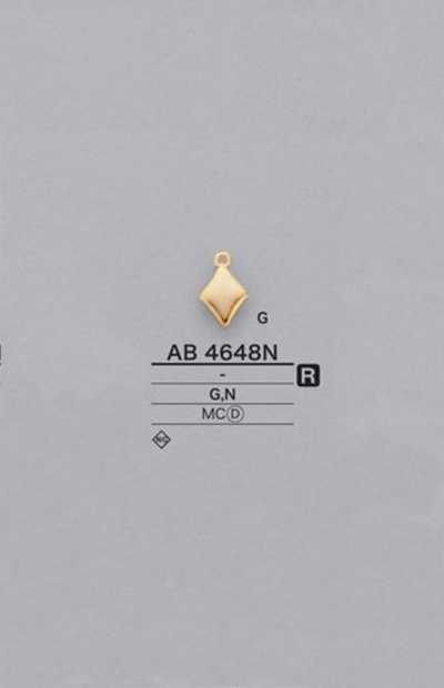 AB4648N Peças com motivo em forma de losango