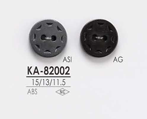 KA82002 Botão de metal de 4 furos para jaquetas e ternos