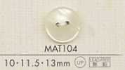 MAT104 DAIYA BUTTONS Botão de poliéster tipo concha