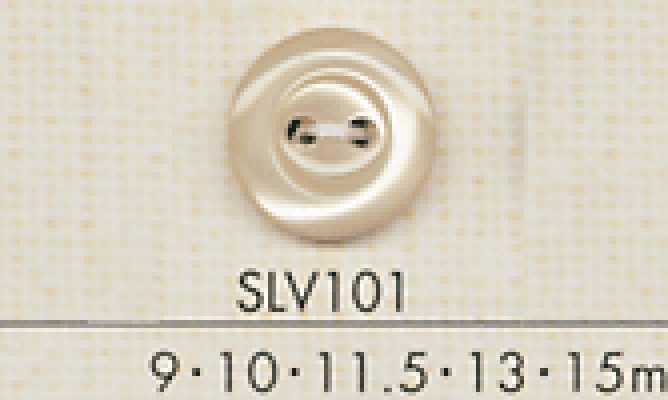 SLV101 DAIYA BUTTONS Botão de poliéster tipo concha