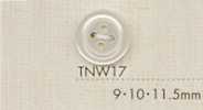 TNW17 DAIYA BUTTONS Botão de poliéster com aparência de madrepérola resistente ao calor