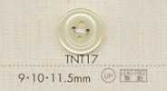 TNT17 DAIYA BUTTONS Botões De Poliéster Com Revestimento Resistente Ao Calor