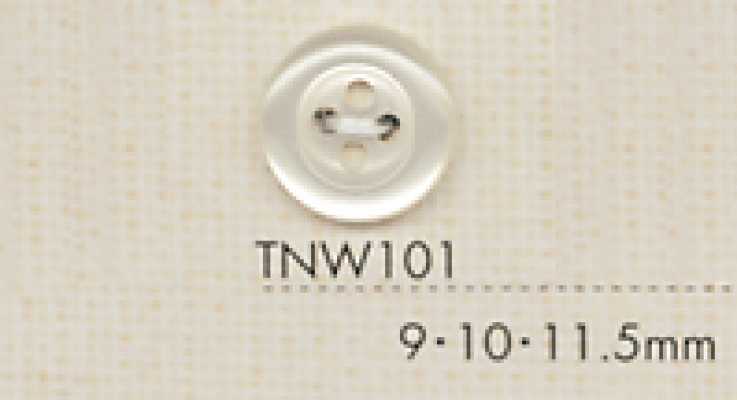 TNW101 DAIYA BUTTONS Botão de poliéster com aparência de madrepérola resistente ao calor