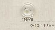 TNW8 DAIYA BUTTONS Botão de poliéster com aparência de madrepérola resistente ao calor