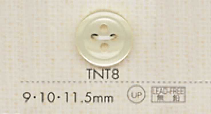 TNT8 DAIYA BUTTONS Botão de poliéster com aparência de madrepérola resistente ao calor