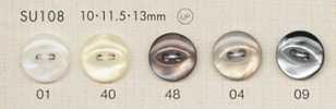 SU108 DAIYA BUTTONS Botão de poliéster estilo concha