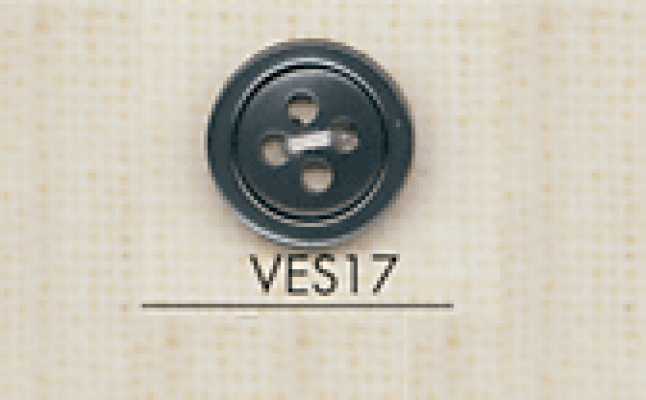 VES17 DAIYA BUTTONS Botão de poliéster tipo concha