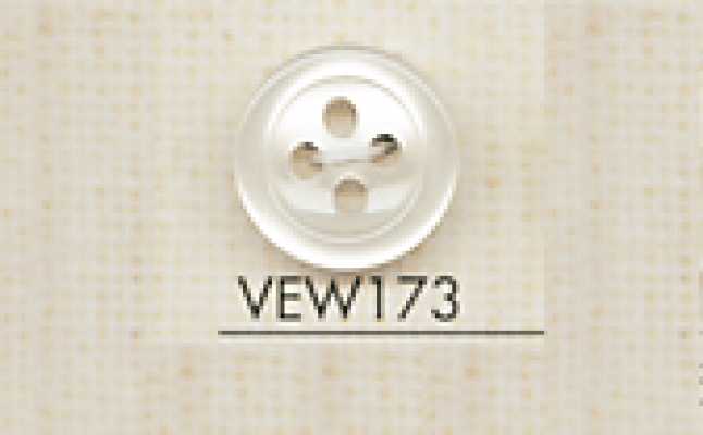 VEW173 DAIYA BUTTONS Botão de poliéster com efeito madrepérola