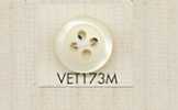VET173M DAIYA BUTTONS Botão de poliéster com aparência de concha