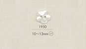 1950 DAIYA BUTTONS Botão de poliéster de dois furos (formato de flor)